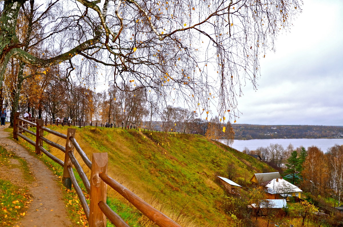 Плёс на Волге, подъем на обзорную площадку - Елена Солнечная