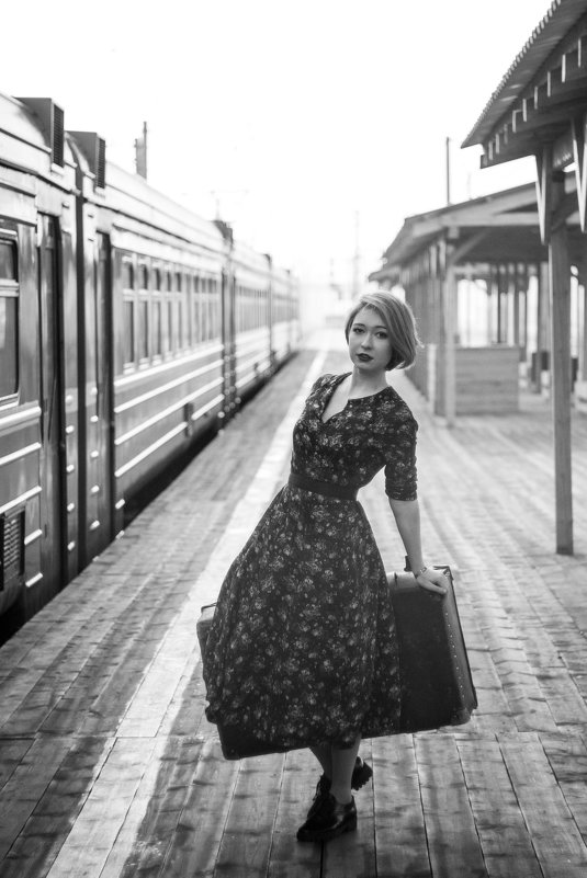 Девушка с чемоданом - Виктория Ходаницкая