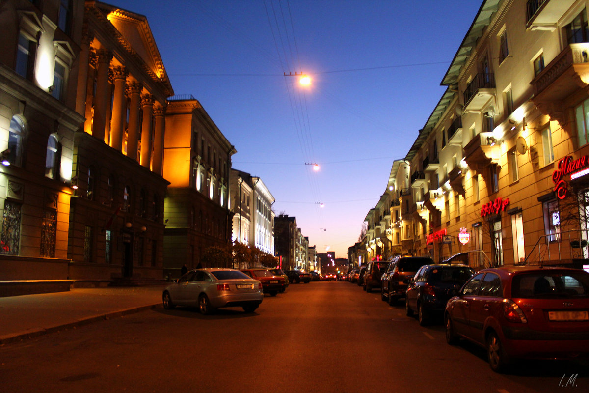 Волшебство ночного города. - Инна Малявина