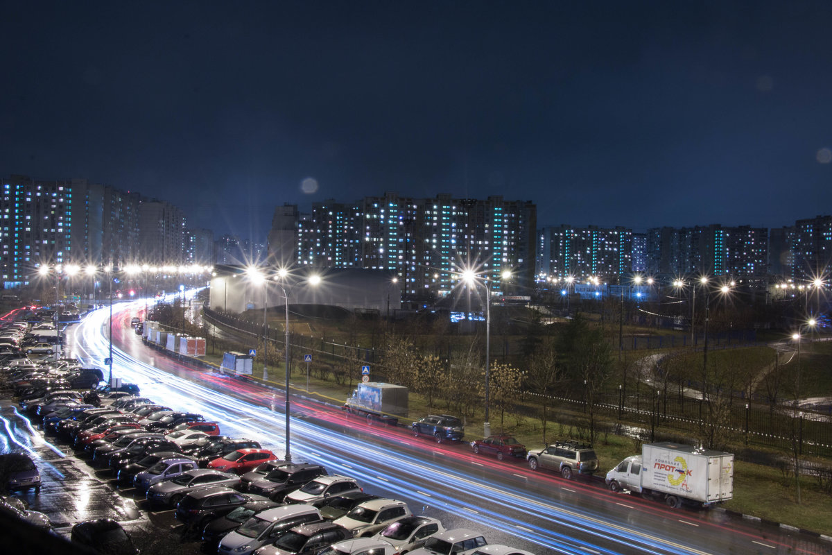 Ночной городской пейзаж - Андрей Кузнецов