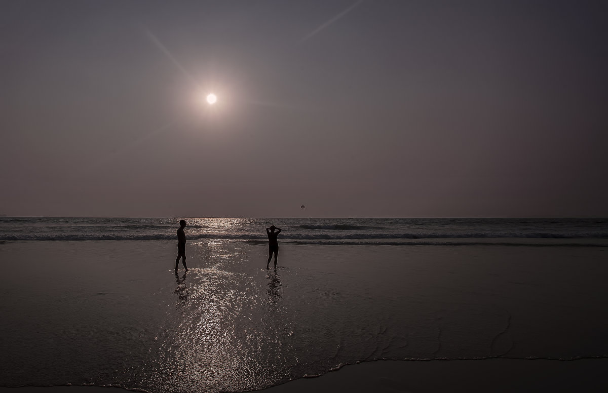 Закат на Аравийском море...Гоа,Индия... - Александр Вивчарик