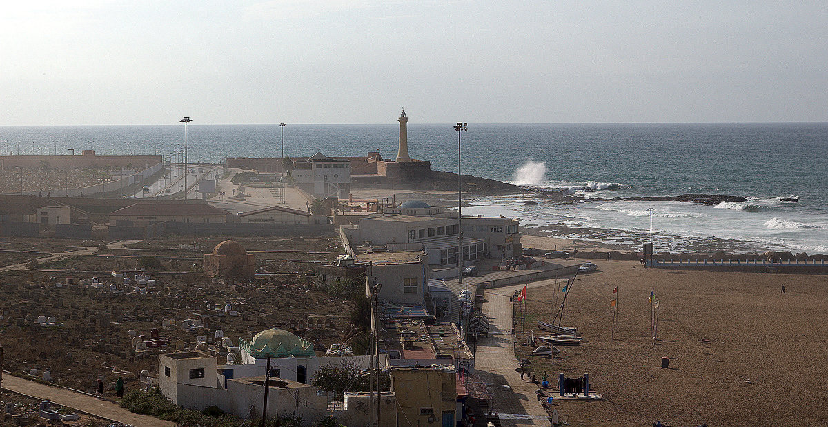 Вид из крепости на побережье - Светлана marokkanka