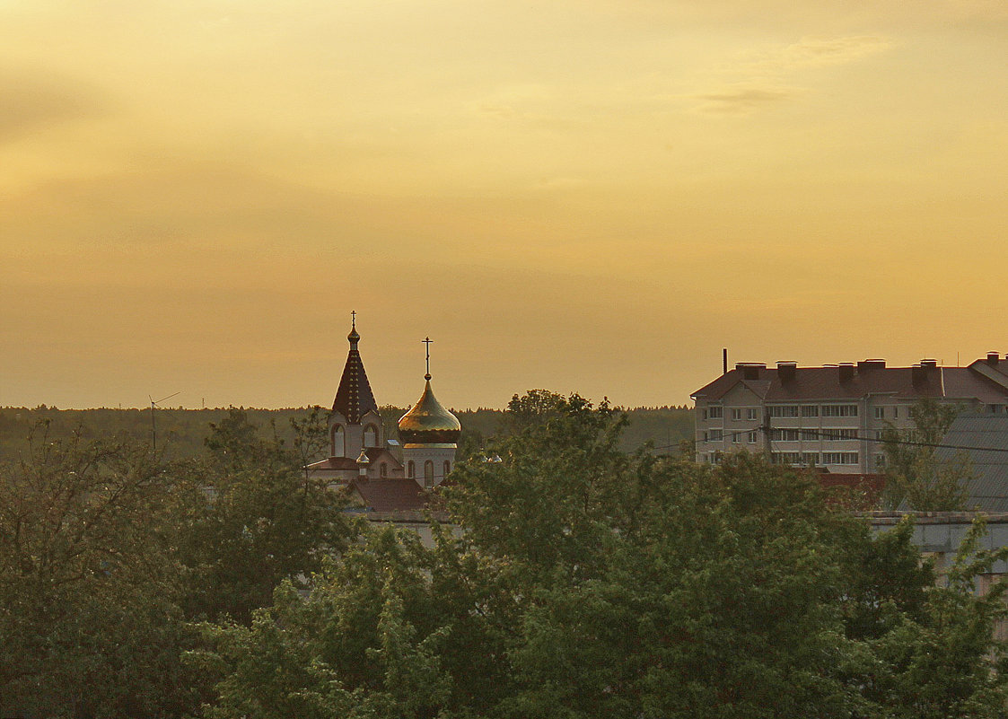 Церквушка в городском посёлке - Светлана З