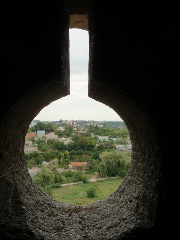 Вид из замка на город. Каменец-Подольский - Яна Михайловна