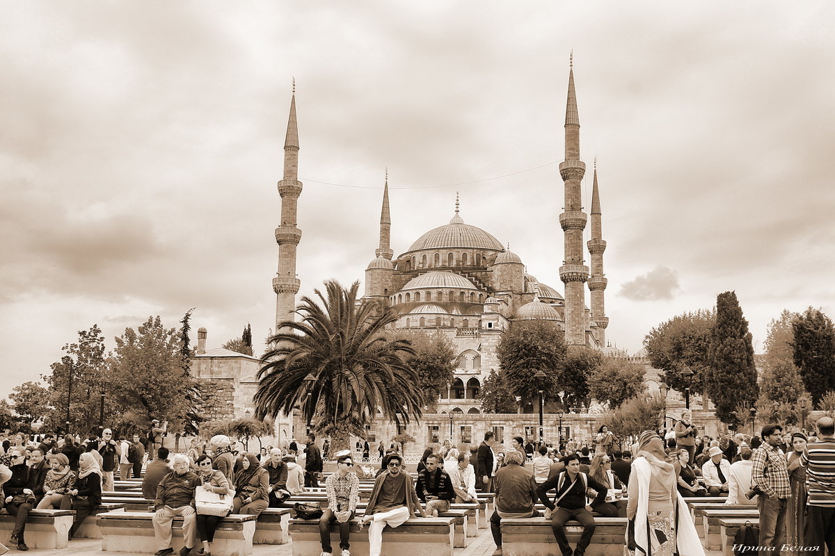 Голубая мечеть. Стамбул. - Ирина Белая