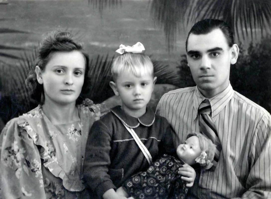 1953г. Я с родителями - Tata Wolf