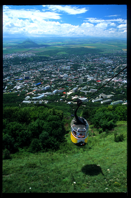 Вид с горы Машук на г. Пятигорск - Евгений Егоров