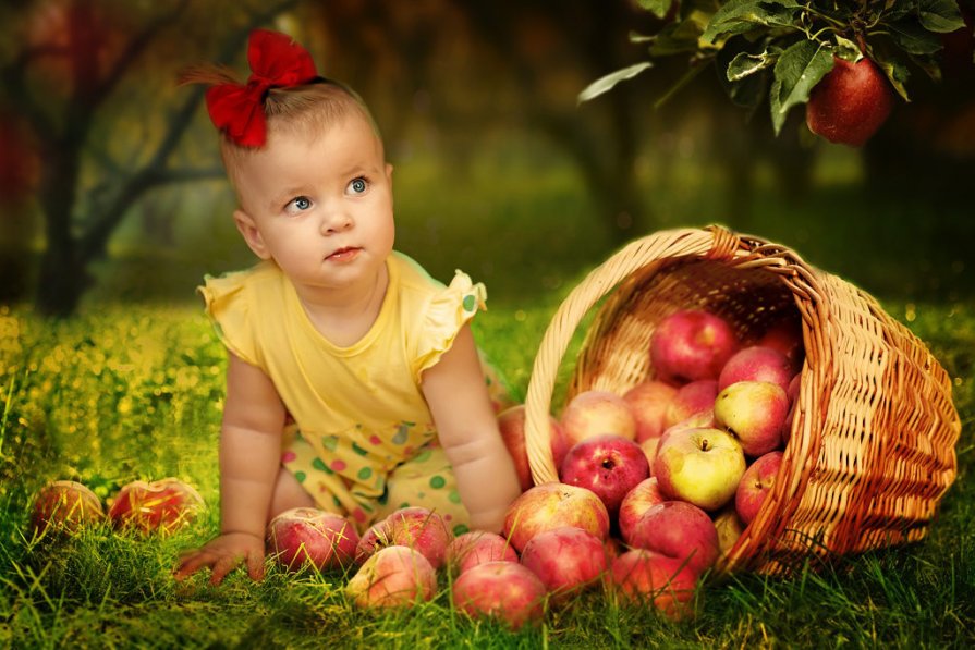 яблочный портрет - Анастасия Аникеева