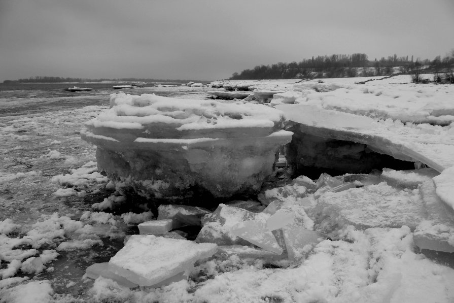 Волга в начале зимы - Dr. Olver