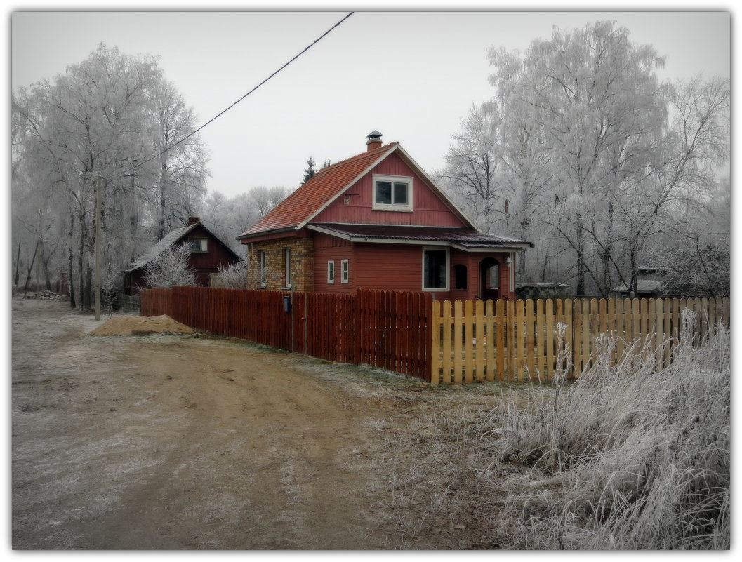 Деревня зимой - Павел Галактионов