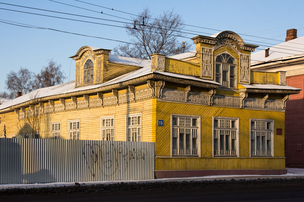 О старинном деревянном зодчестве и современном заборостроительстве - Татьяна Копосова