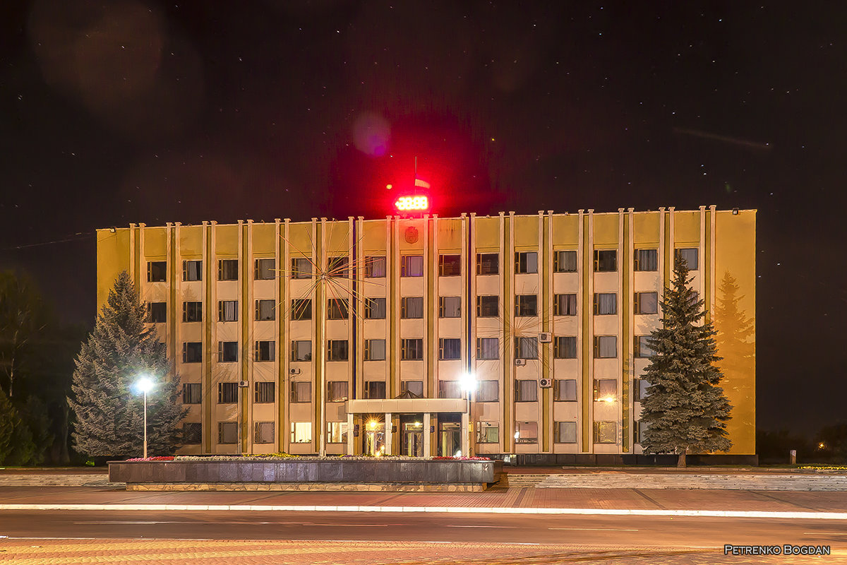 Ночной Нововолынск - Богдан Петренко