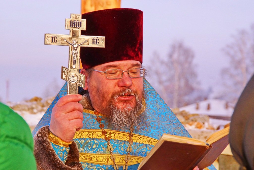 Освящение поклонного креста в Ильинском - Валерий Симонов