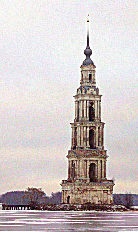 колокольня Николаевского собора-г.Калязин - Виктор Замятин