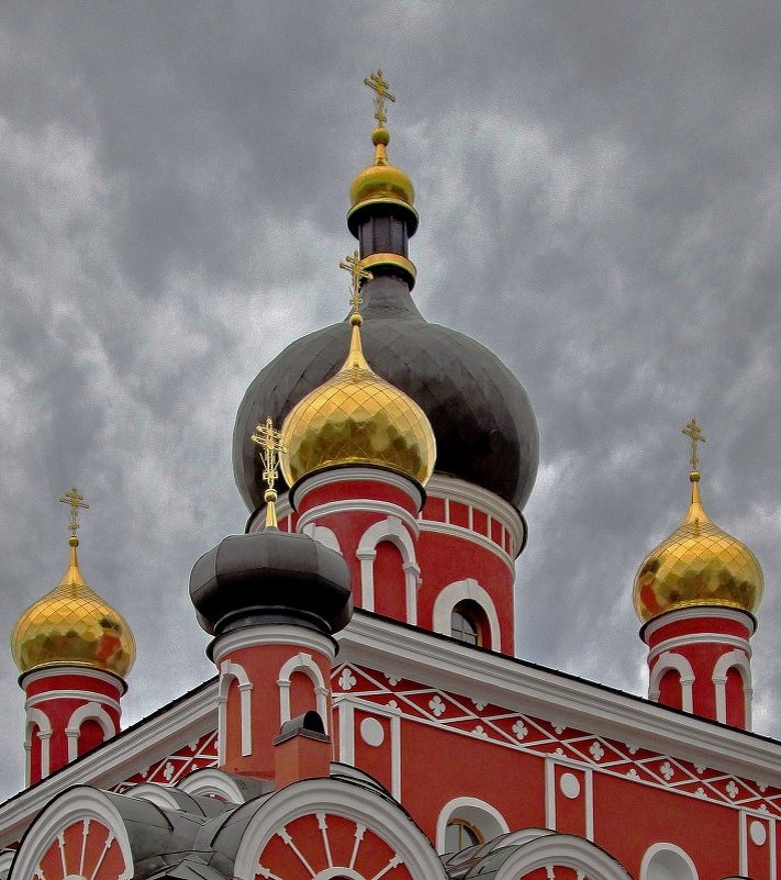 Золотые купола собора. - Sergey Serebrykov