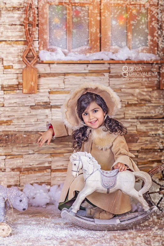 Детский фото проект "Новый год в Боярской усадьбе" - Ольга Дровалева