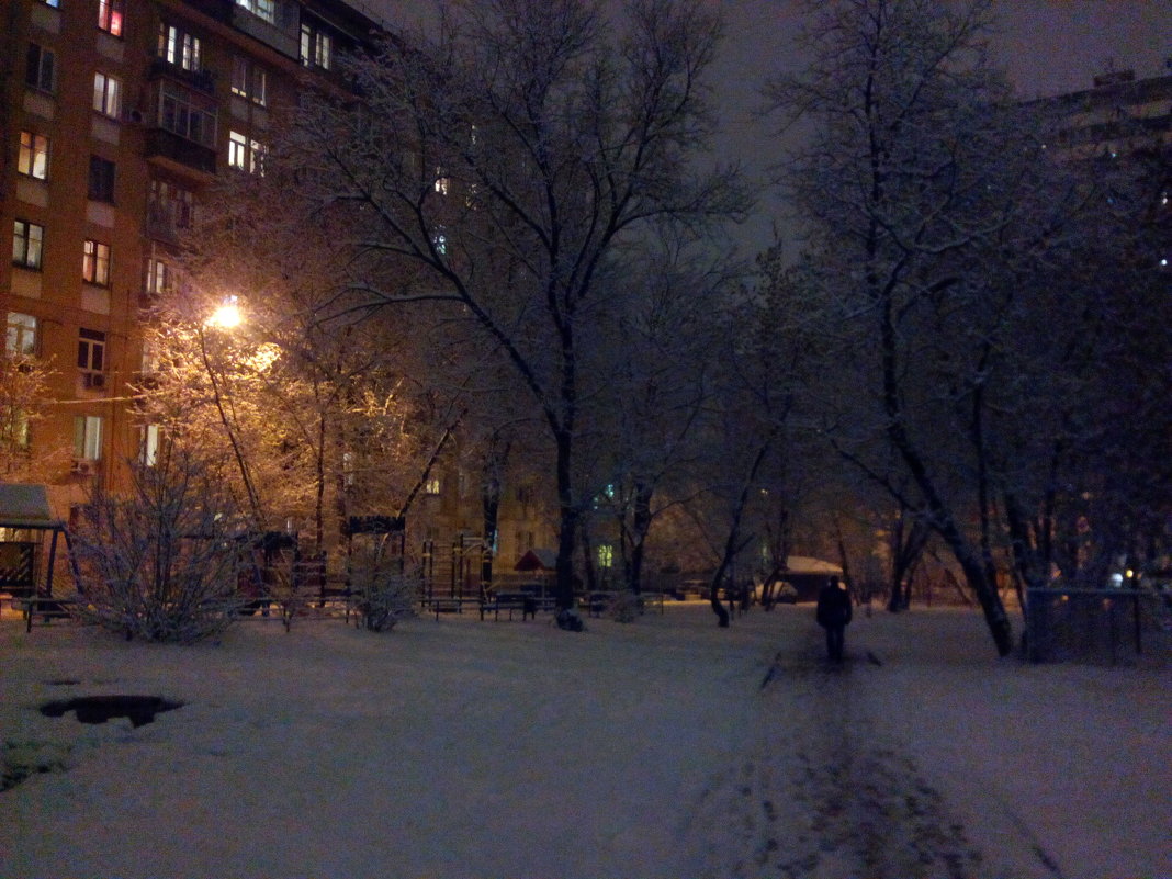 Снег вечером - Павел Михалёв