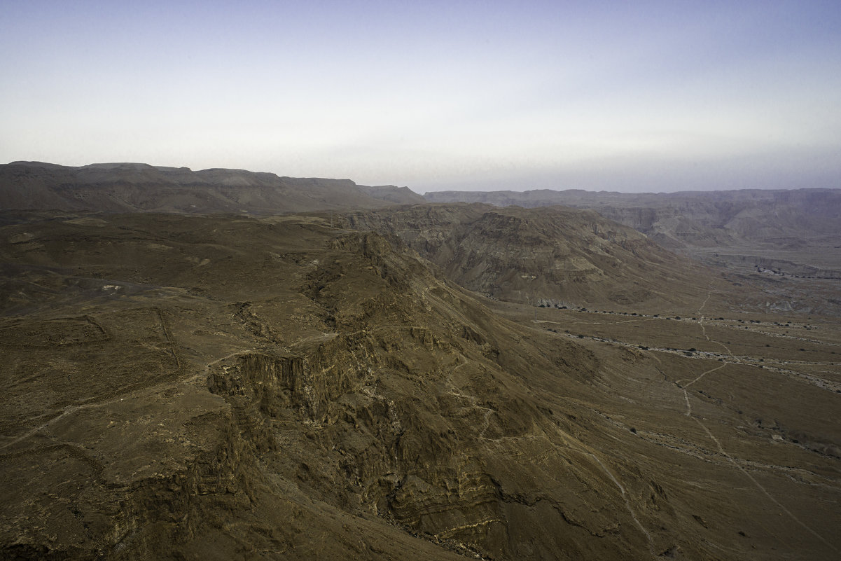 Вид на Мертвое море из крепости Массада - susanna vasershtein