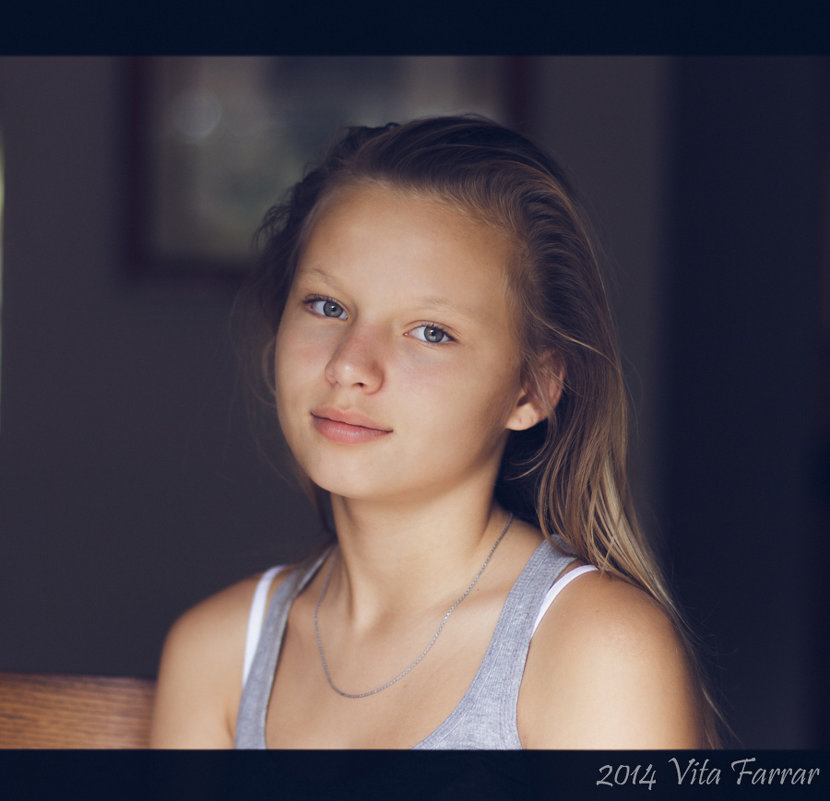 портрет дочки - Vita Farrar