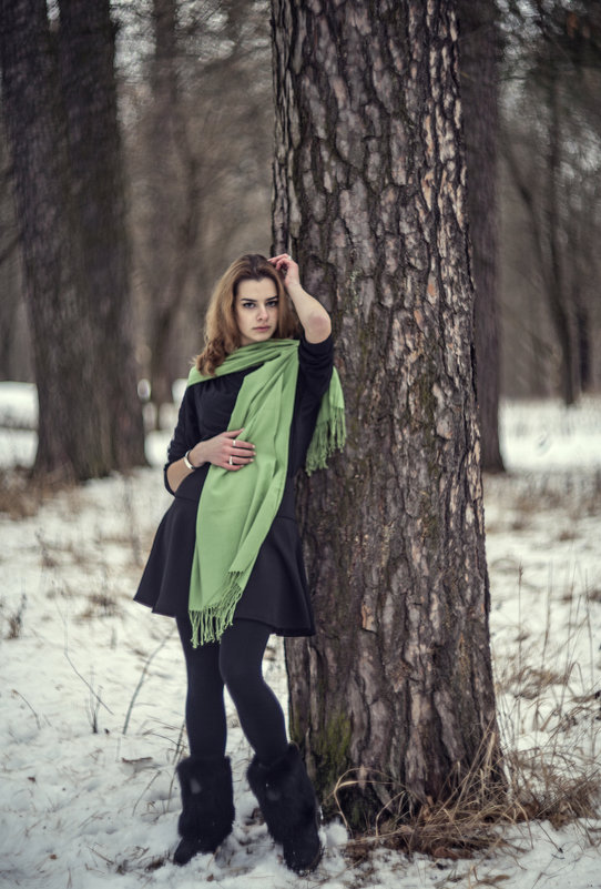 Зимняя фотосессия - Карина Осокина