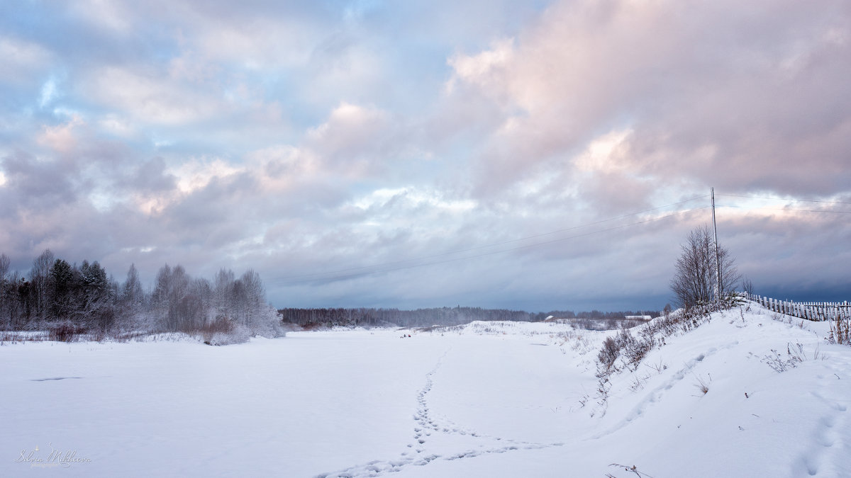 зимний пейзаж - Сильвия Михеева