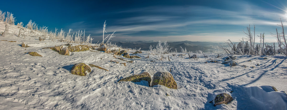 Камни на снегу - Sergey Oslopov 