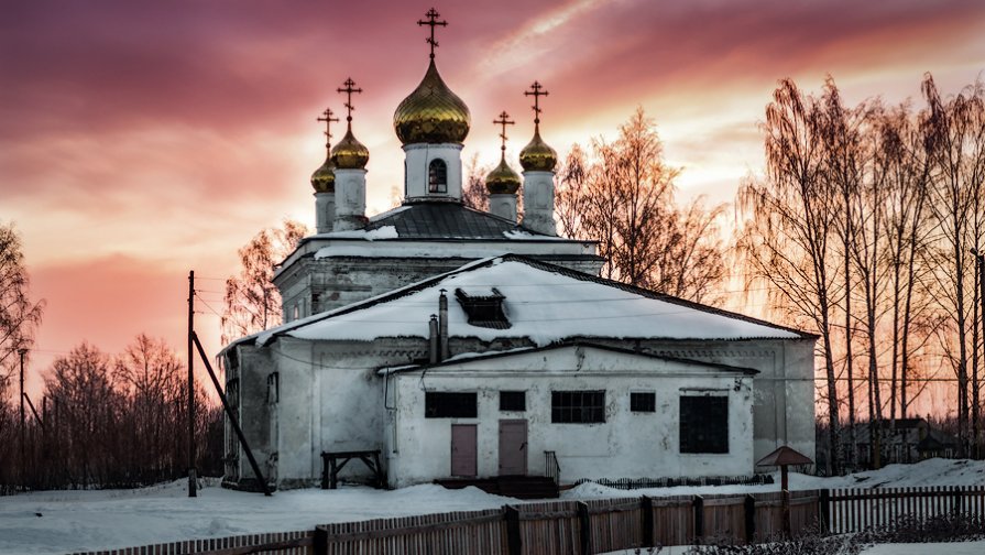 Сельская церковь - Марек Shtulberg