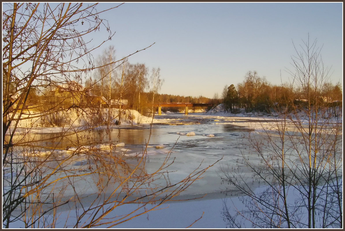 Зимой у реки - lady v.ekaterina