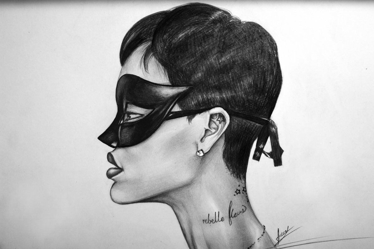 Drawing "Rihanna" - Ananiy19 