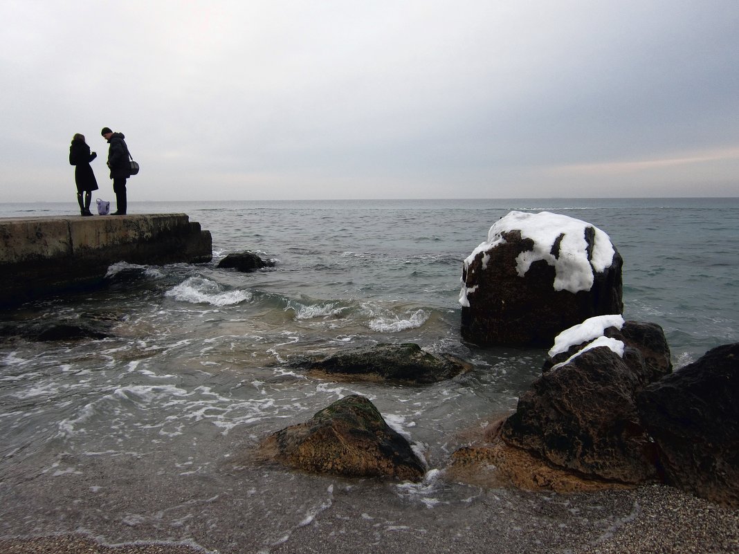 Черное море в январе - Людмила 