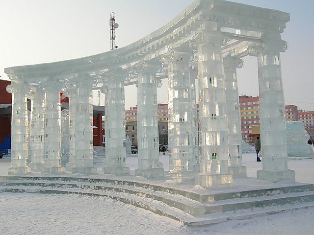 Ледяные скульптуры - Вера Саитхужина