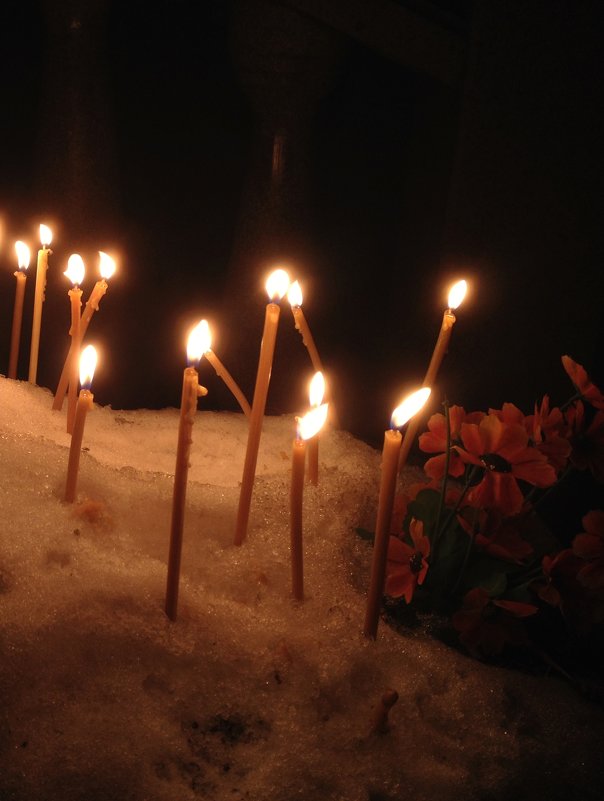 рождественские свечи - Eugene Kurenko