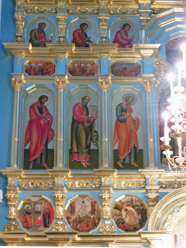 Фрагмент  Главного иконостаса  Воскресенского собора - Galina Leskova