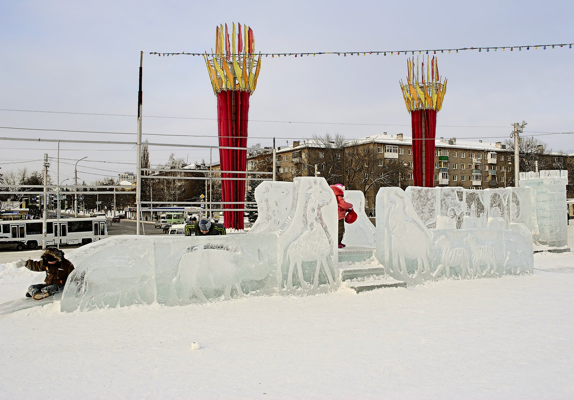 Ёлки в городе Уфе - Геннадий 