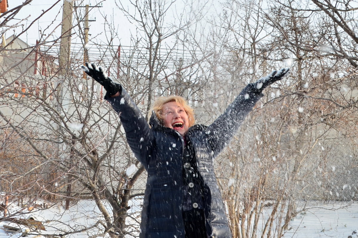 Первый снег - Ольга Голубева