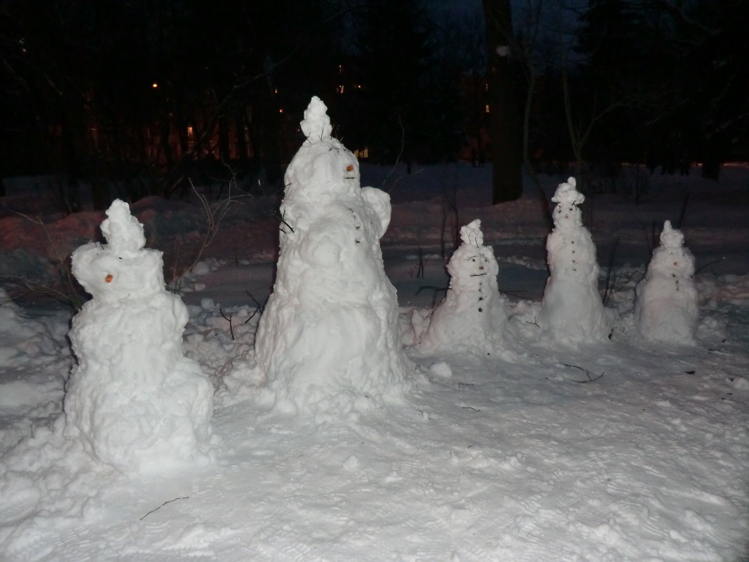 Такая семейка снеговиков... - Владимир Павлов
