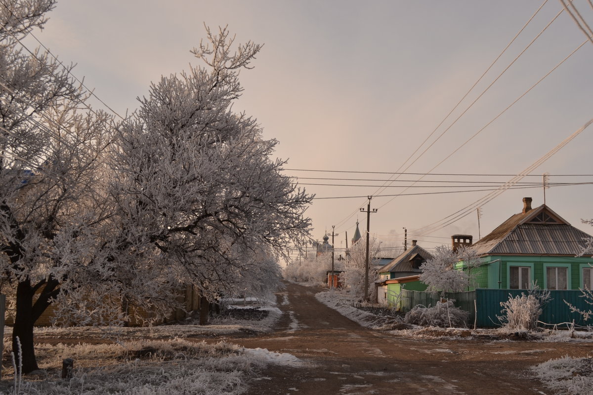 Зима в Харцызске - Анна Кривцун 