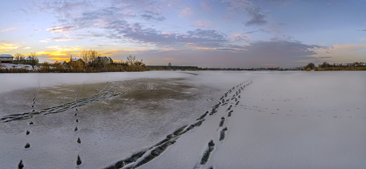 Следы на замерзшей реке - Лидия Цапко