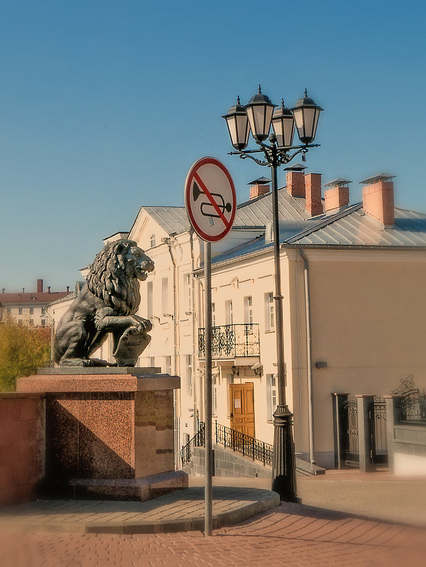 Не пипикать...Лев пугается.))) - Александр Рамус