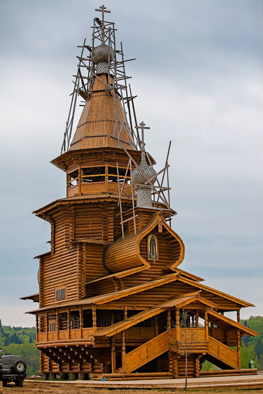 Деревянная церковь - Олег Каплун