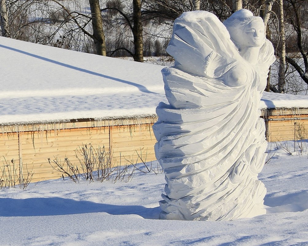 Скульптуры зимой.... - Валерия  Полещикова 