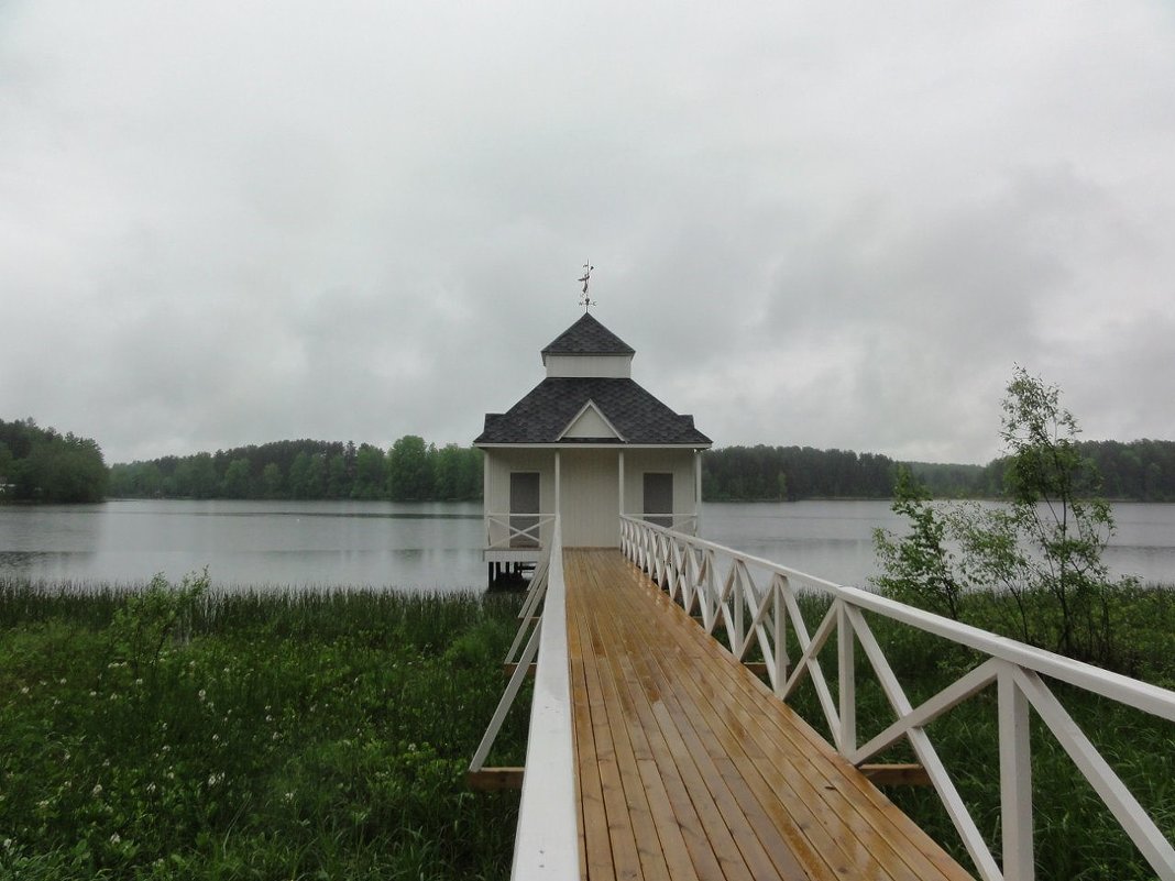 Монастырская купальня на Покровском озере - Елена Павлова (Смолова)