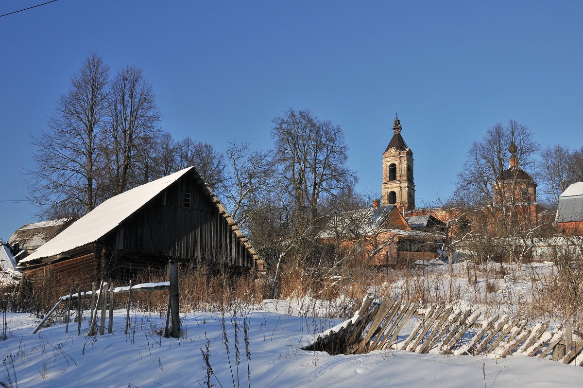 Зимой в  деревне - Андрей Куприянов