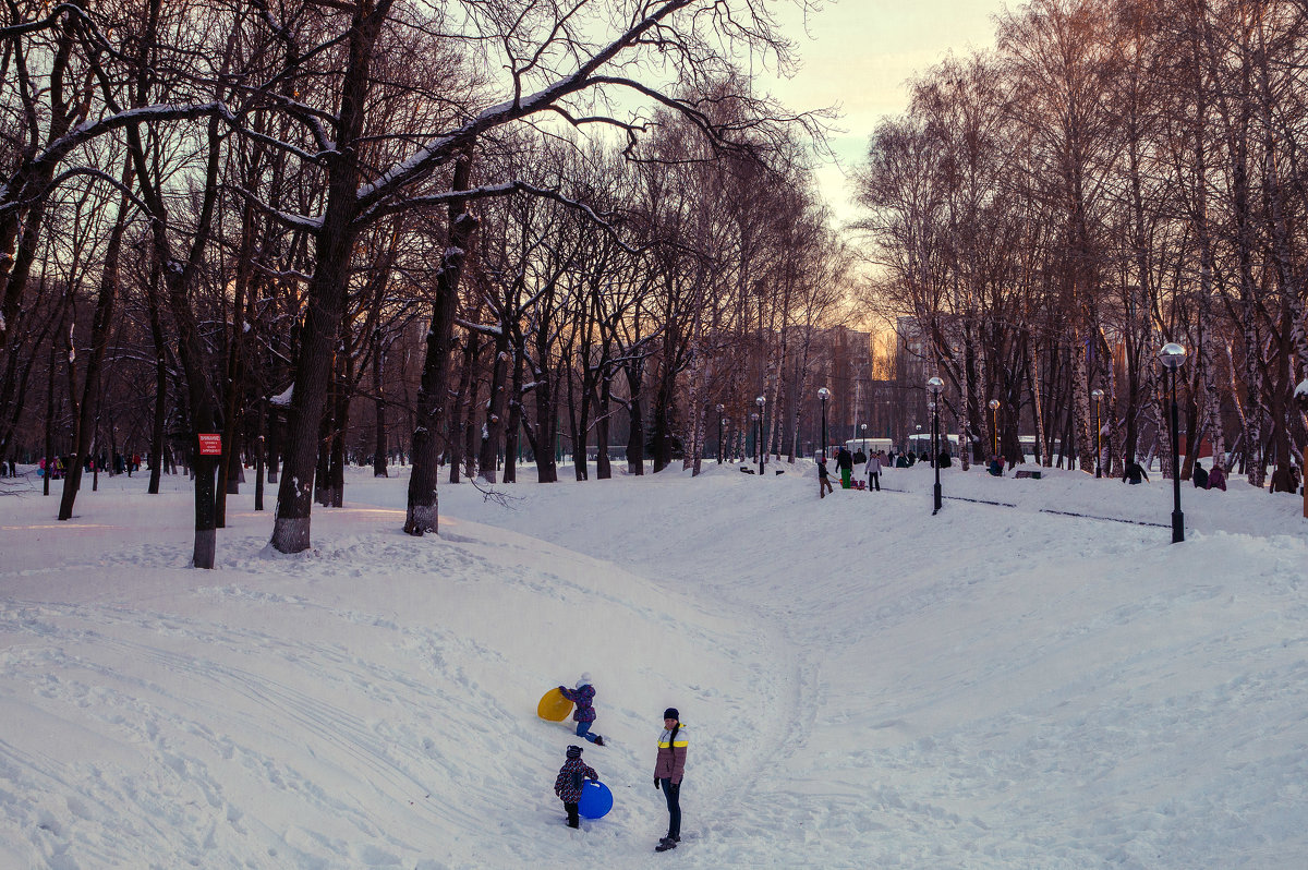 Прогулка в парке. - Сергей Исаенко