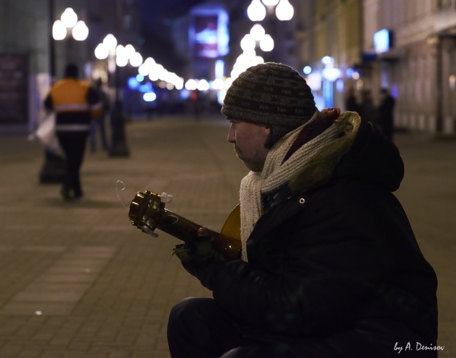 арбатский музыкант - Андрей Денисов