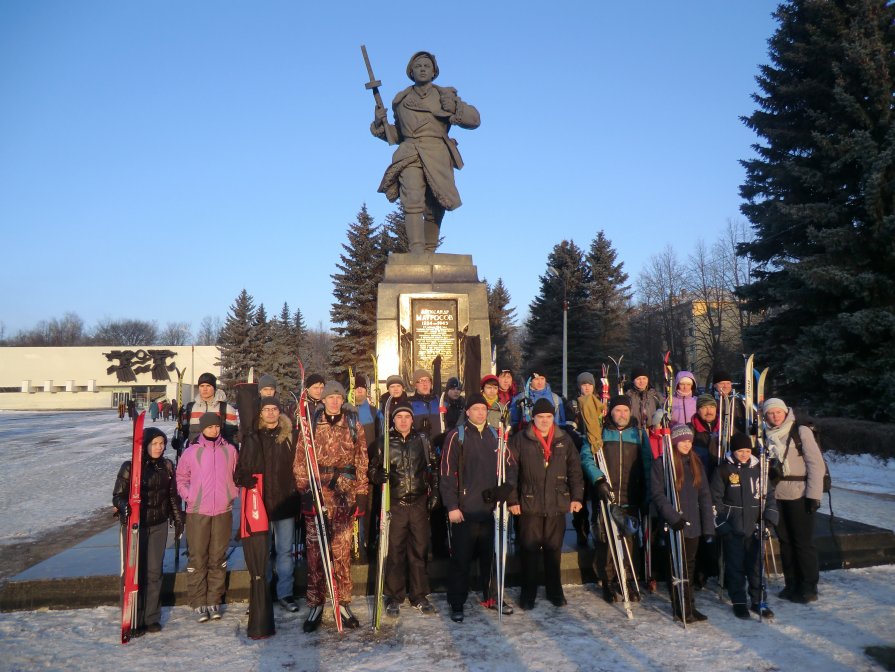 Звёздный десант к месту подвига А. Матросова... 22.02.2013 - Владимир Павлов