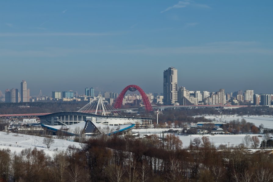 Вид на Москву с Крылатских холмов. - Yuri Chudnovetz