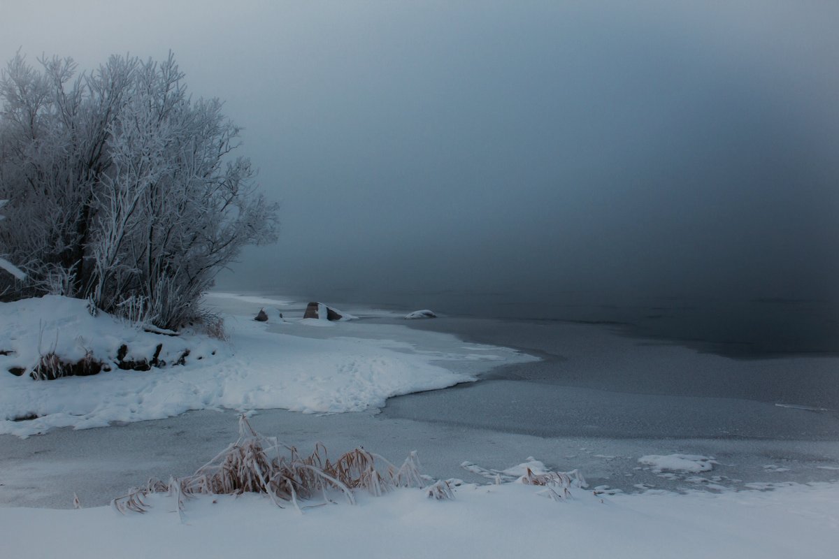 Енисейский морозный пейзаж - Maxim Agafonoff