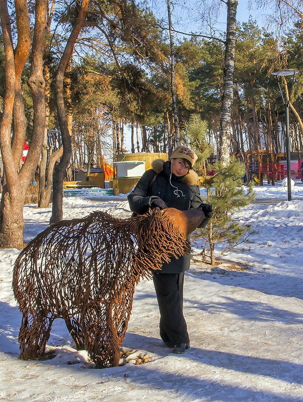 с мишкой.. - Юрий Стародубцев