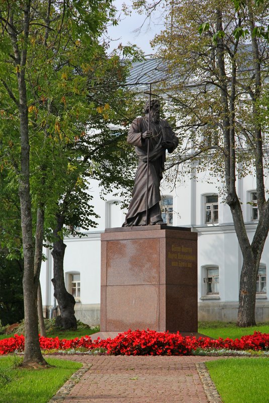 Памятник Андрею Первозванному на Валааме. - Сергей Крюков